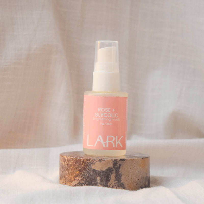Rose + Glycolic Brightening Mask