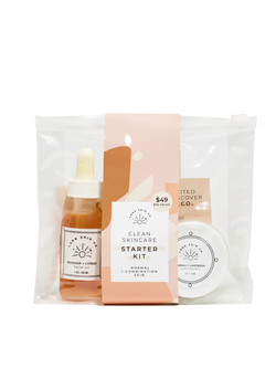 Clean Skincare Starter Kit: Normal + Combination Kit - Lark Skin Co. 